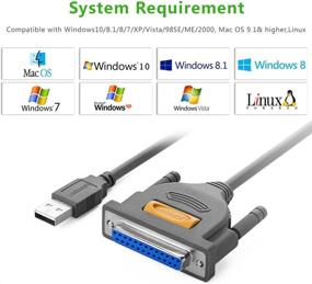 img 1 attached to 🔌 UGREEN Parallel Connector Converter for Enhanced Support