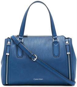 img 3 attached to Stylish Calvin Klein Elaine Bubble Lamb Novelty Satchel: A Fashionable Must-Have!