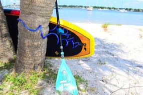 img 1 attached to 🔒 DocksLocks Deluxe: Ultimate Anti-Theft Security System for SUP Paddleboards with Paddle Lock