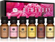 🎂 p&j trading fragrance oil birthday set - scented oil for soap making, diffusers, candle making, lotions, haircare, slime, and home fragrance logo