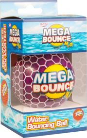 img 1 attached to 🌊 Злой Mega Bounce H2O - Водяной отскакивающий мяч для бассейна, пляжа или озера. Бросьте мяч с высоким отскоком на воду и увидите его взлет для захватывающего плеска! Только 1 случайный цвет.