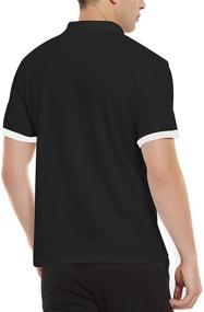 img 3 attached to Ranberone Short Sleeve Casual Contrast