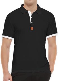 img 4 attached to Ranberone Short Sleeve Casual Contrast