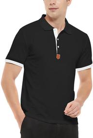 img 2 attached to Ranberone Short Sleeve Casual Contrast