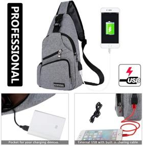 img 1 attached to Durable Peicees Backpack: Versatile Shoulder Crossbody Bag for Enhanced Resilience