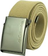 ultimate columbia military belt: a stylish accessory for men and boys logo