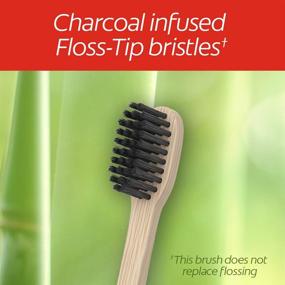 img 1 attached to Colgate Charcoal Toothbrushes Friendly Natural