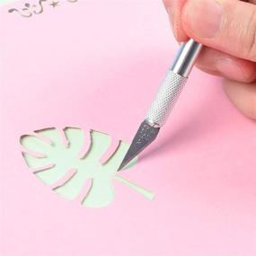 img 3 attached to 22-Piece Craft vinyl weeding tool set, essential vinyl tools kit for Silhouettes, Cameos, lettering, cutting, and splicing - WUWEOT
