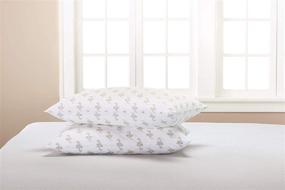 img 1 attached to 🛌 Идеальный комфорт для спокойного сна: комплект из 2 шт. подушек MyPillow Classic для кровати - стандарт/королева, средняя жесткость.