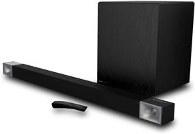 img 4 attached to 🎥 Immerse Yourself in Theatre-Quality Audio with Klipsch Cinema 800 Dolby Atmos 3.1 Sound Bar & Wireless Subwoofer