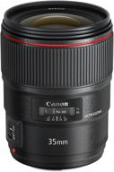 📷 canon ef 35mm f/1.4l ii usm lens: precision and clarity, lens only logo