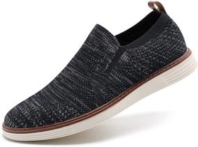 img 4 attached to 👞 BayQ Knit Loafers: Lightweight Men's Driving Shoes & Slip-Ons