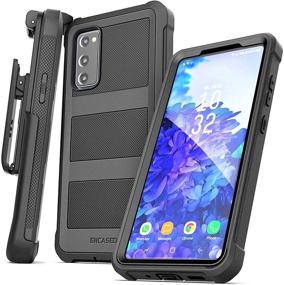 img 4 attached to 📱 Samsung Galaxy S20 FE Belt Clip Case (Black Falcon) - Full-Body Protective Phone Case with Holster - Enhanced for SEO