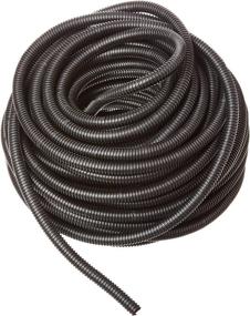 img 1 attached to 🔌 Dorman 86632 Black 3/8" x 100' Wire Conduit Flex Split: Find High-Quality Black Flex Split Wire Conduit