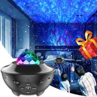 🌌 loyewellr star projector - galaxy night light with remote control, bluetooth music speaker, and wireless timer- usb powered (black) - ideal for babyroom, bedroom, gameroom, party логотип