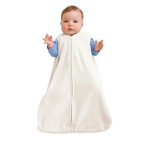 img 3 attached to 👶 Halo Sleepsack Micro-Fleece Baby Blanket, TOG 1.0, Cream, Medium