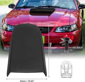 img 2 attached to AUTOHAUX Decorative Ventilation Mustang 2005 2014