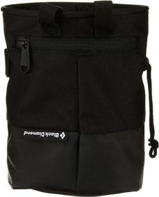 img 2 attached to 🧗 Unisex Black Diamond Mojo Zip Chalk Bag for Rock Climbing