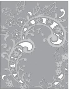 img 3 attached to 🔮 Enhance Your Crafting with Spellbinders Baroque Filigree Cut and Emboss Folder