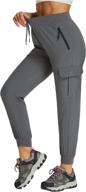 🩳 lightweight quick dry sweatpants for women - specialmagic hiking cargo jogger pants with pockets логотип