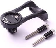 🚲 лучший tek garmin edge удлиненное крепление на руль велосипеда с креплением для niterider adapter, спортивная камера - совместимо с garmin edge 25, 130, 200, 500, 510, 520, 800, 810, 820, 1000, 1030 логотип
