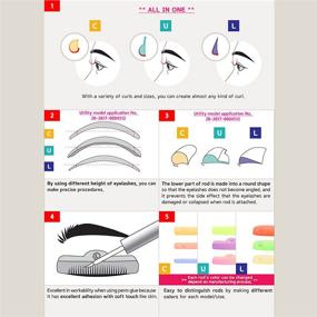 img 1 attached to Набор для самоподъема ресниц Lomansa Permania - достигните идеальных ресниц всего за 3 простых шага!