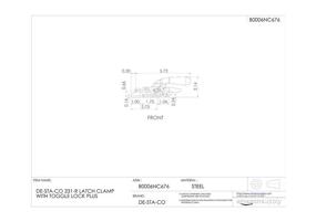 img 3 attached to STA CO 331 R Защелка Toggle