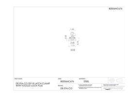 img 2 attached to STA CO 331 R Защелка Toggle