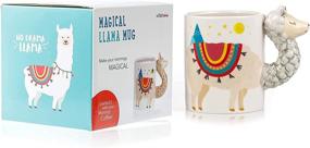 img 3 attached to Color Changing Llama Mug Birthday