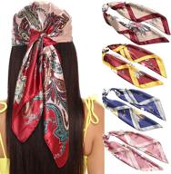 women's head scarf bandanas for accessories - scarves & wraps logo