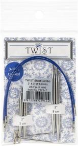 img 1 attached to ChiaoGoo Twist Shorties Combo Packs Knitting & Crochet for Knitting Needles
