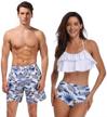 ulikeey coconut matching swimsuit couples logo