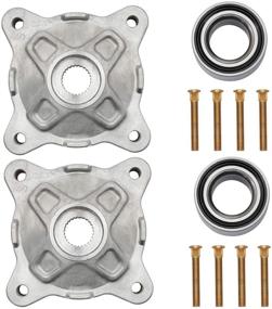 img 4 attached to 🔧 High-Quality Wheel Hub Service Kit for 2008-2014 Polaris RZR 800 EFI with 44mm ID Studs Bearings - Front Left Right Replacement (Replaces# 5137219, 3514699, 7518654)