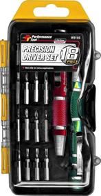 img 4 attached to 🔧 18-Piece Precision Driver Set (Performance Tool W9169) - Sold as 1 set