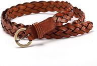 moyoto® womens fashion braided leather women's accessories logo