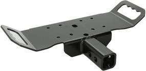 img 1 attached to 📦 KFI Products 2-дюймовый универсальный кронштейн-комплект с ручкой для приемника, черный – Улучшенный SEO