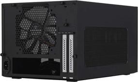 img 1 attached to Fractal Design Node 304 - Black - Mini Cube Compact Computer Case - Small Form Factor - Mini ITX – mITX - Enhanced Airflow - Modular Interior - Includes 3x Fractal Design Silent R2 120mm Fans - USB 3.0
