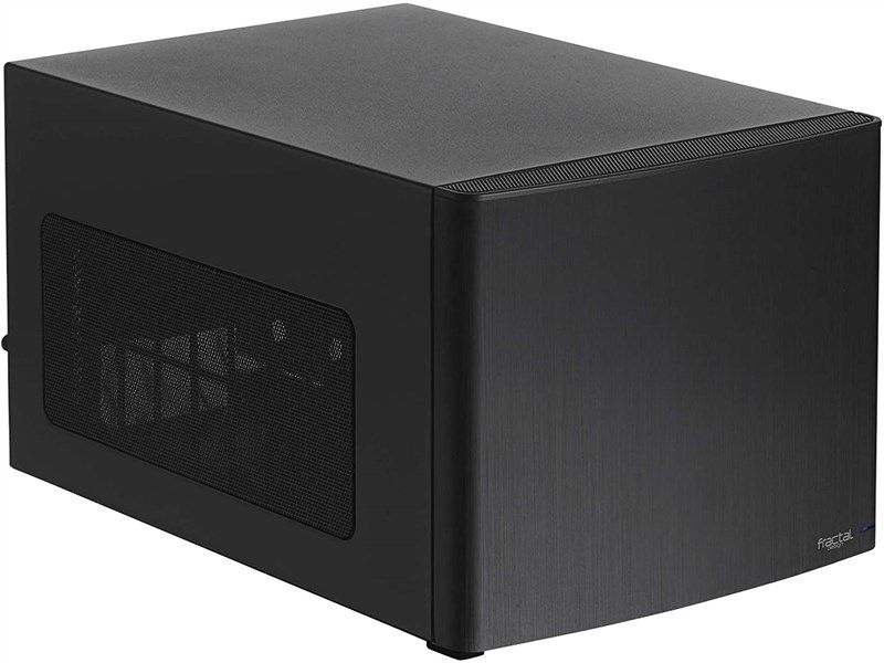 fractal design mini itx computer fd ca node 304 bl 로고