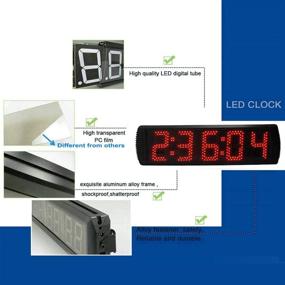 img 1 attached to ⏱️ GAN XIN Portable 5-inch High 5 Digits LED Race Clock with Tripod for Running Events - Countdown and Up Digital Race Timer, Remote Control Included