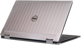 img 4 attached to iPearl mCover Hard Shell Case for 2017 Dell XPS 13 9365 2-in-1 Convertible Laptop - Clear (Exclusively for XPS13-9365)