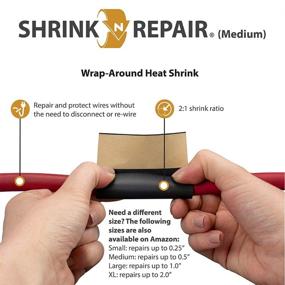 img 2 attached to Shrink N Repair Wrap Around Heat Shrink Industrial Electrical