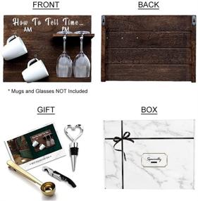 img 3 attached to 🍷 Vemlop Wine Gift Set for Women - Perfect Birthday, Sister, Wife, Mom, Retirement, Housewarming, Funny Kitchen Decor and New Home Gifts