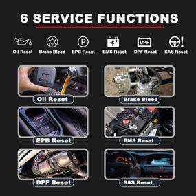 img 2 attached to Расширенный сканер Enhanced Millennium 90 Pro OBD2: DIY полная функция OBD автомобильный сканер кодов с бесплатными обновлениями, инструмент для диагностики Check Engine/ABS/SRS/Transmission, сброс масла/EPB/BMS/DPF/SAS, сброс ABS тормозной жидкости.