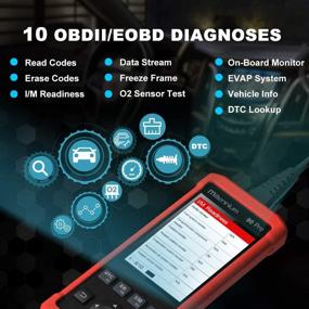 img 1 attached to Расширенный сканер Enhanced Millennium 90 Pro OBD2: DIY полная функция OBD автомобильный сканер кодов с бесплатными обновлениями, инструмент для диагностики Check Engine/ABS/SRS/Transmission, сброс масла/EPB/BMS/DPF/SAS, сброс ABS тормозной жидкости.