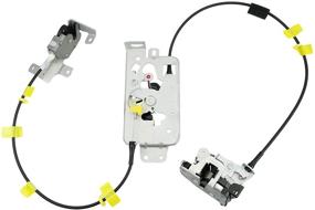 img 4 attached to 🔒 Ford F-150 Extended Cab Pickup Door Lock Latch & Cable Assembly for RH Passenger Upper and Lower Rear Side, 2004-2008 Models, Replaces 8L3Z-18264A00-B, 6L3Z-18264A00-B