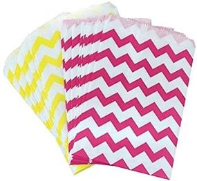 img 1 attached to Outside Box Papers Yellow Chevron