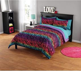 img 2 attached to Pop Shop Rainbow Comforter Multicolor