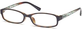 img 1 attached to 👓 Women's Fashion Readers: Gamma Ray Reading Glasses 5-Pack | Print Design | 1.50 Strength