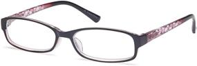 img 2 attached to 👓 Women's Fashion Readers: Gamma Ray Reading Glasses 5-Pack | Print Design | 1.50 Strength