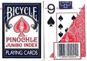 img 3 attached to 🔎 MAGNIFYING AIDS: Large Print Pinochle Playing Cards (2 Decks) - Enhance Your Game!